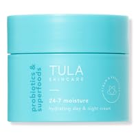 TULA Skin Care 24-7 Hydrating Day & Night Cream - Nourishing Moisturizer for Face, Maintain Skin Balance & Improve Skin Smoothness, Contains Watermelon & Apple Extract